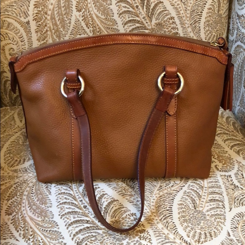Dooney and Bourke Front Pocket Satchel - Picture 3 of 7